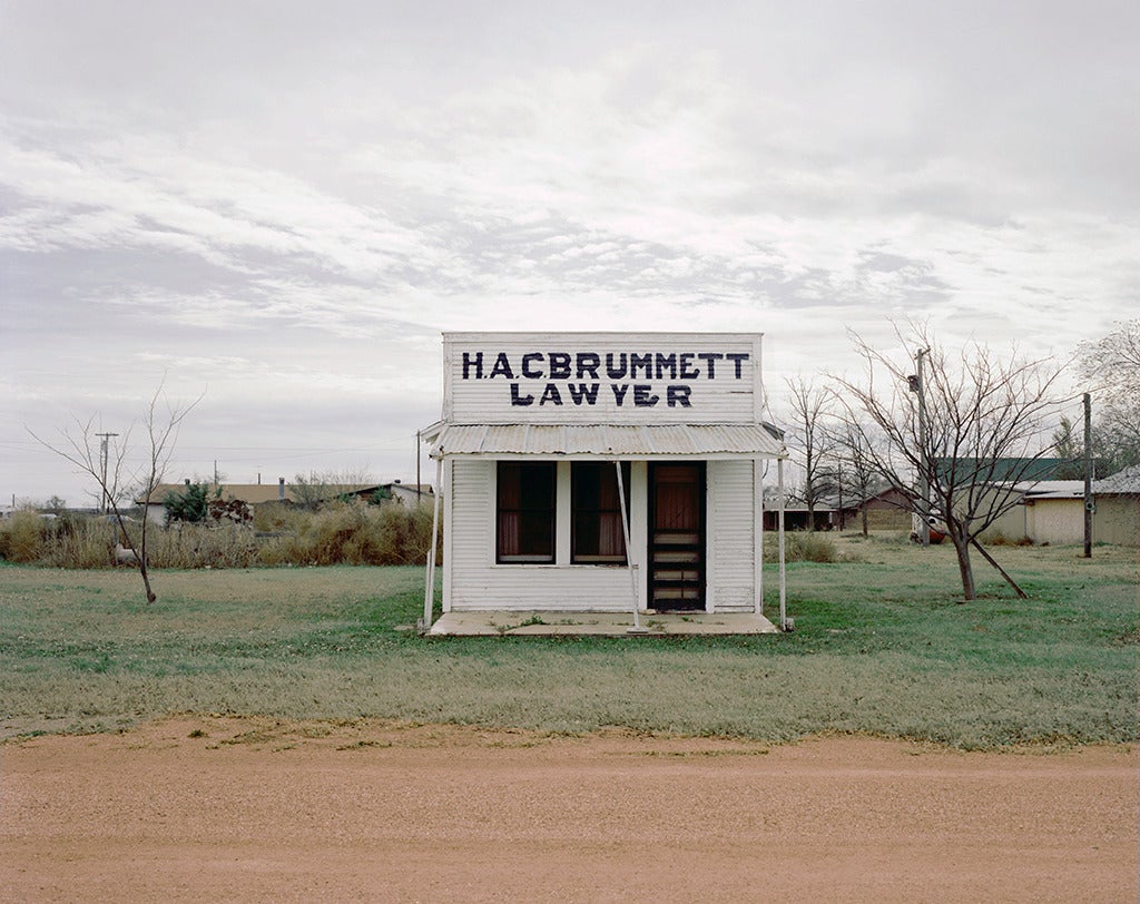 Peter Brown Landscape Photograph - HAC Brummett Lawyer, Dickens, Texas, from On The Plains