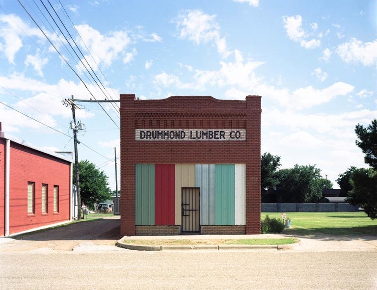 Peter Brown Landscape Photograph - North Texas: Drummond Lumber, Co, Paducah, TX