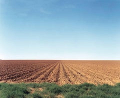 Le nord du Texas : Plowed Field, Patricia par Peter Brown, 2002, impression pigmentaire d'art