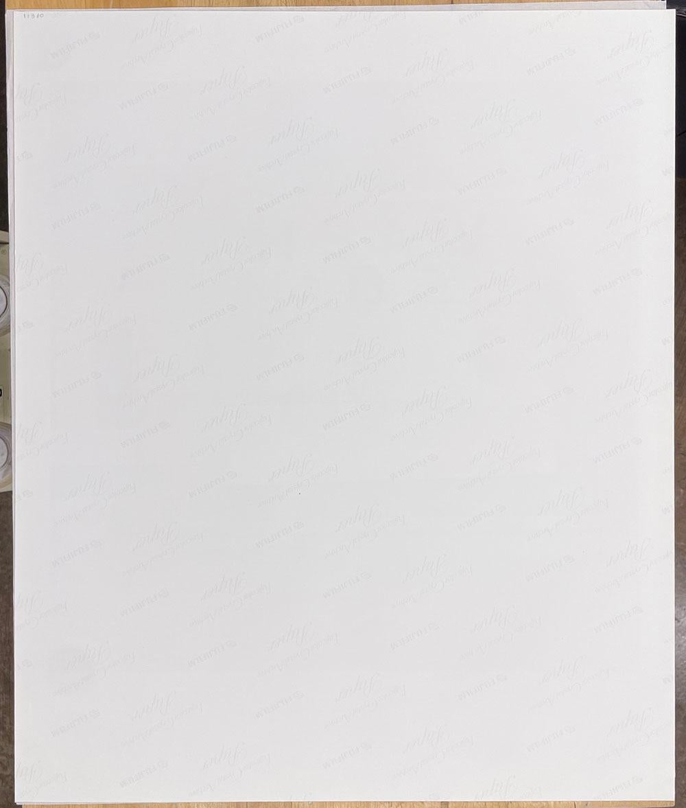 Wash 50 cents - Glaveston Bay, Texas, white building with red text, architecture For Sale 4