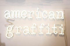 Peter Buchman American Graffiti Neon, 2025