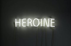 Peter Buchman Eroina Bianco Neon, 2025