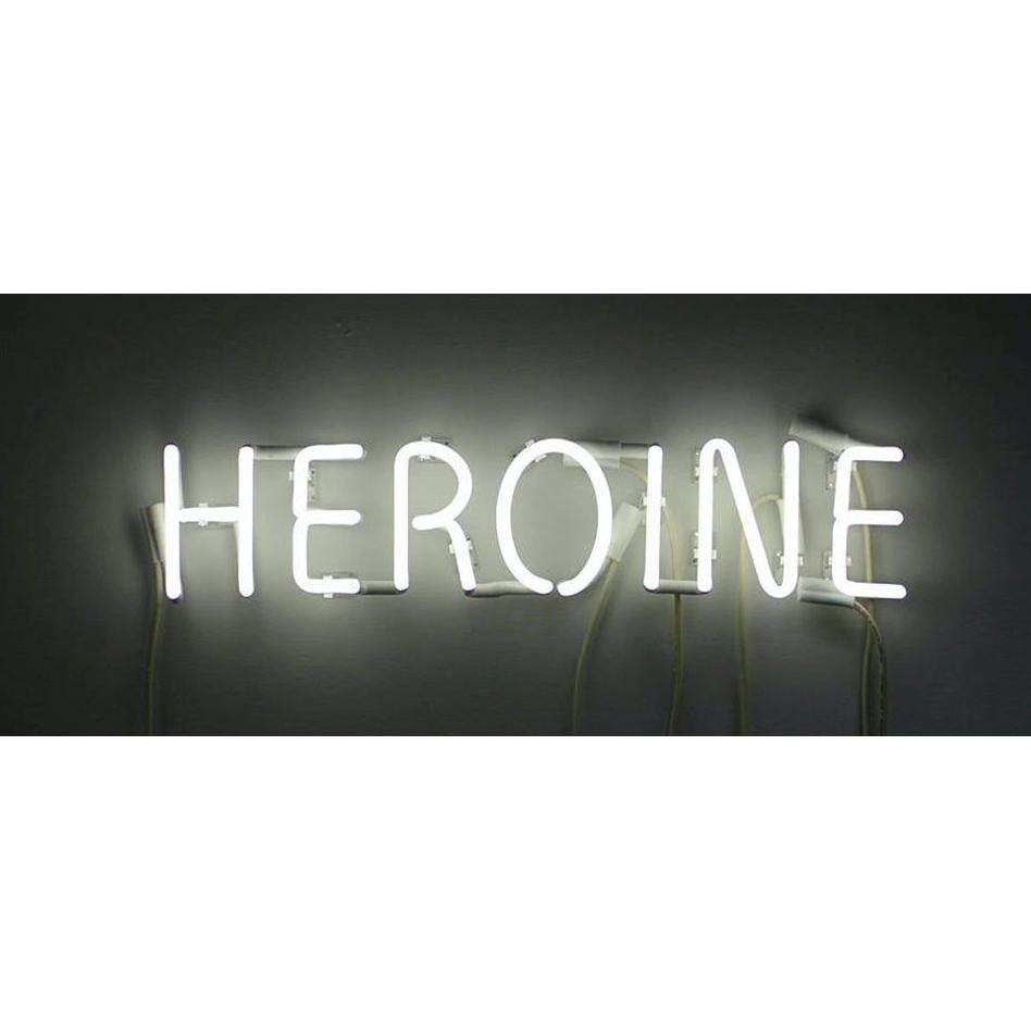 Peter Buchman Heroine White Neon, 2024