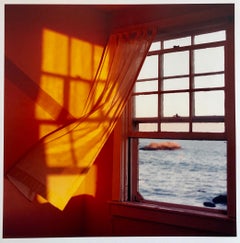 Just Before Sundown, Large Format Photo 24X20 Color Photograph Beach House