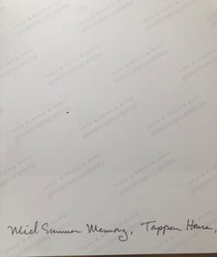 Mitte des Sommers Erinnerung, Großformat-Foto 24X20 Farbfotografie Strandhaus RI