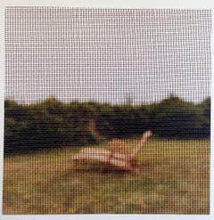 Mémoire de l'été, photo grand format 24X20 couleur Beach House RI