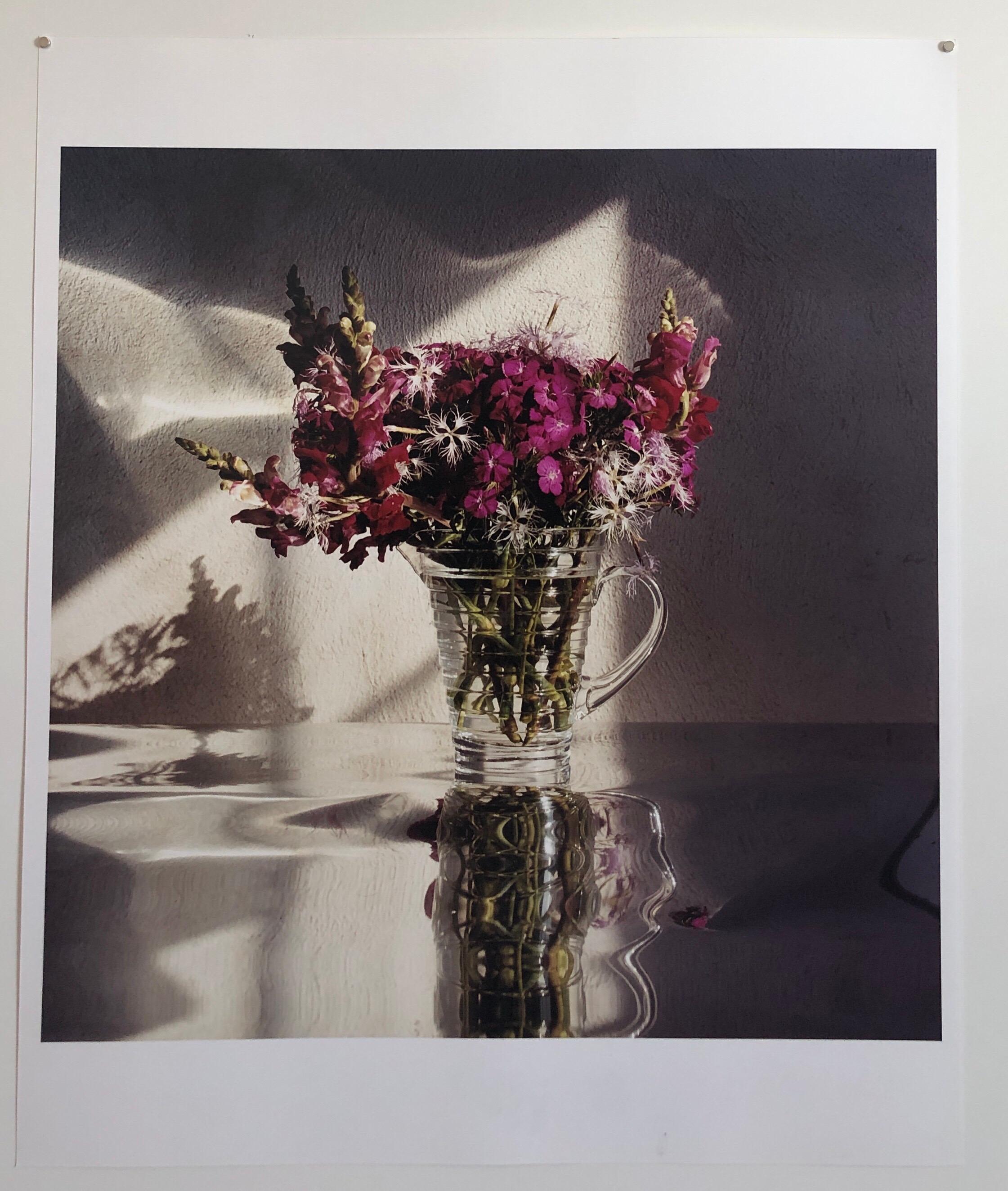 Sweet Williams, Large Format Flowers Photo 24X20 Color Photograph Beach House For Sale 4