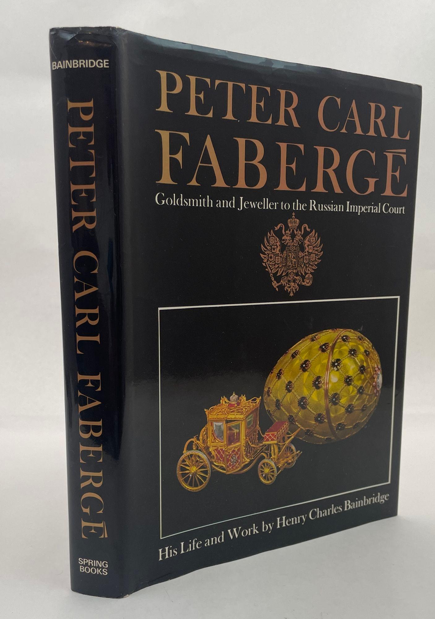 Peter Carl Fabergé: Goldsmith and Jeweller to the Russian Imperial Court ; His Life and Work Hardcover Book by Henry Charles Bainbridge.
Peter Carl Faberge - His Life and Work - Biography of the Famous Jeweller and Goldsmith to Russian Royalty and