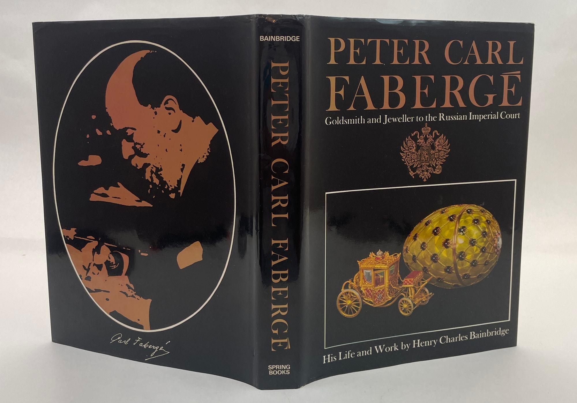 Peter Carl Fabergé Goldsmith Jeweller to the Russian Imperial Court Hardcover In Good Condition For Sale In North Hollywood, CA