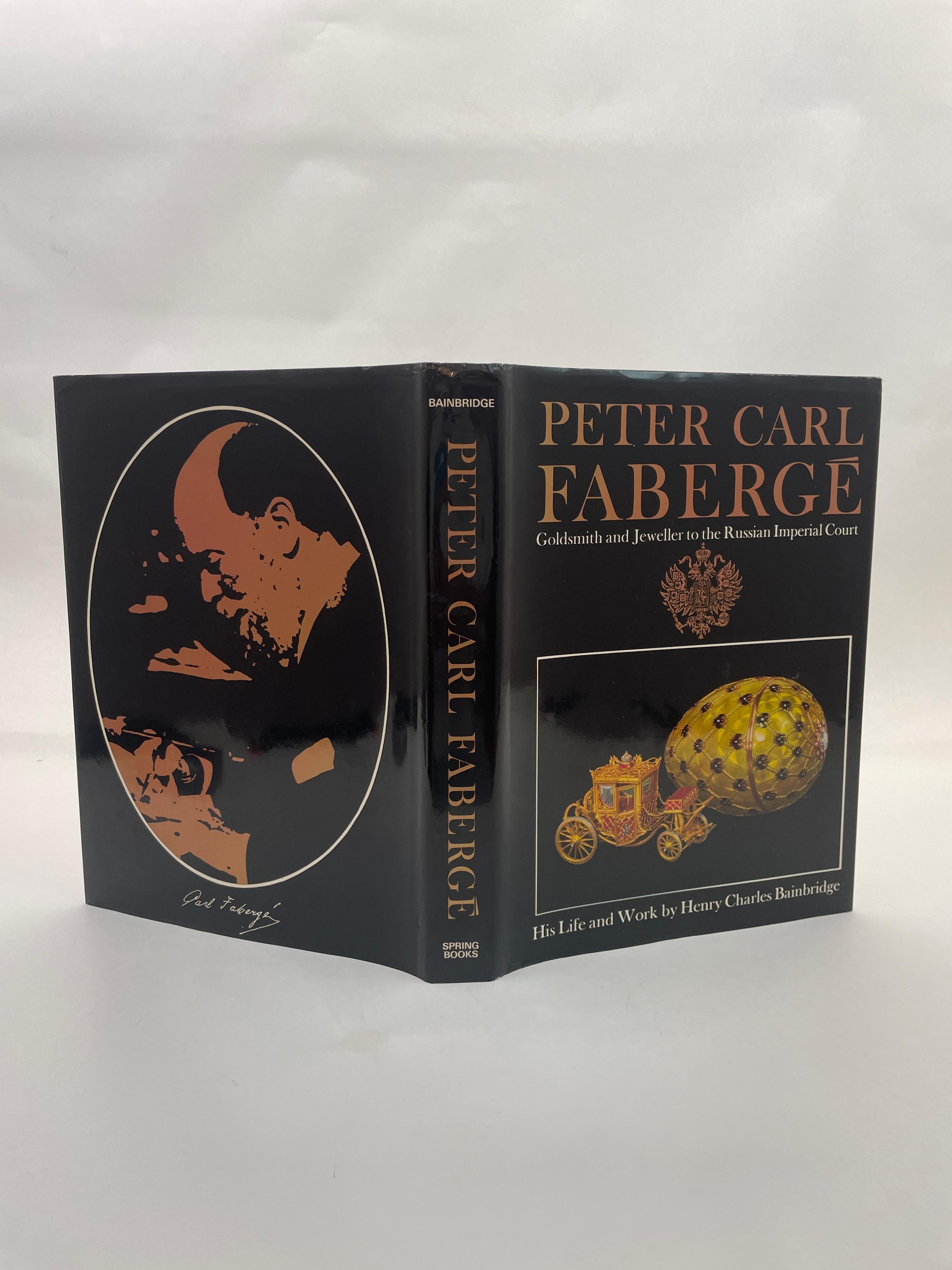Women's or Men's Peter Carl Fabergé Goldsmith Jeweller to the Russian Imperial Court Hardcover For Sale
