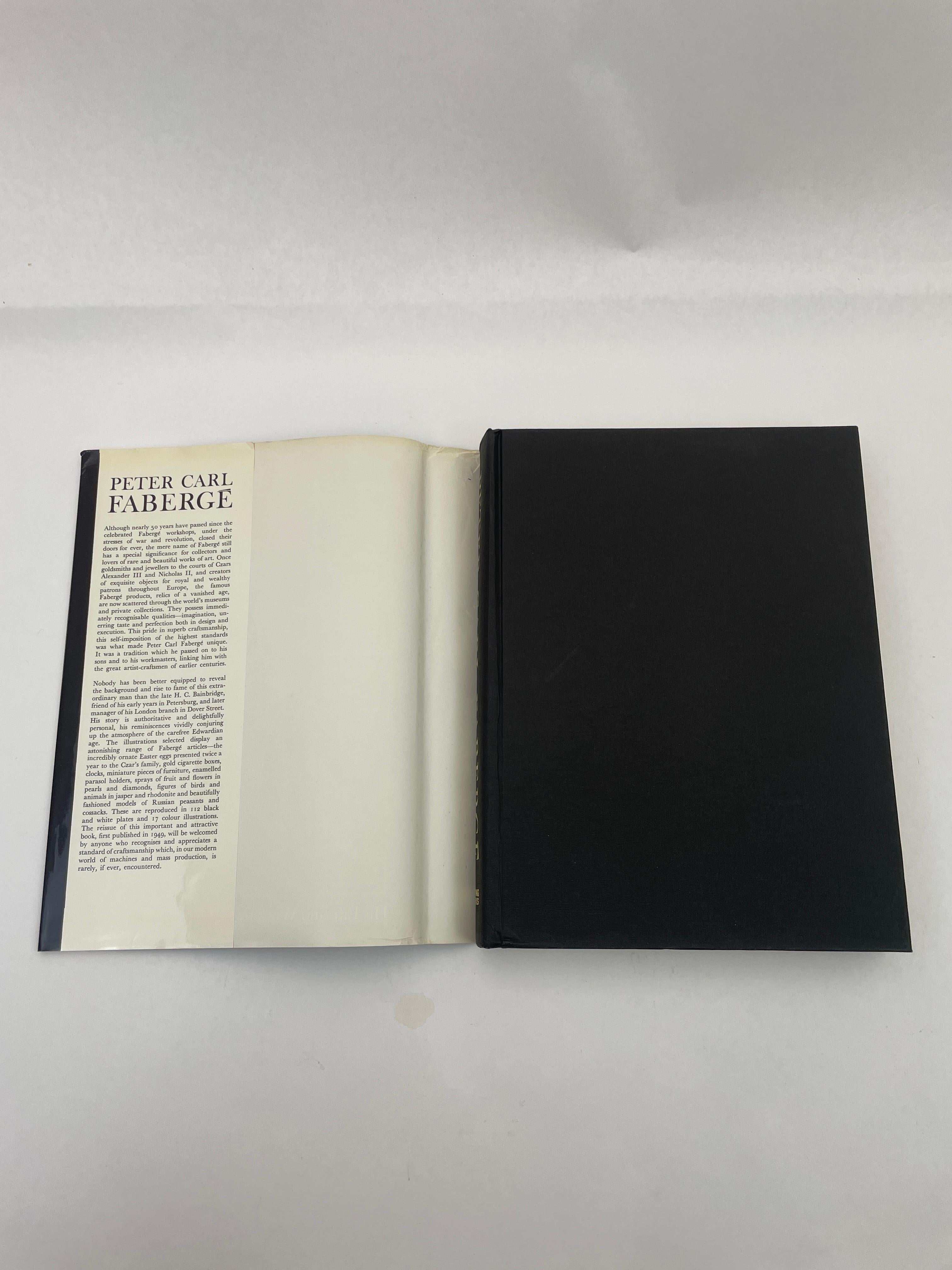 Peter Carl Fabergé Goldsmith Jeweller to the Russian Imperial Court Hardcover For Sale 1