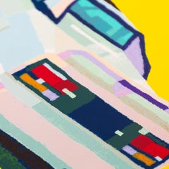 MR2 Classic Car JDM Initial D Signed and Numbered Print on Coventry Rag