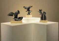 Ohne Titel Formen:: 1964 (biomorphe brutalistische abstrakte Skulpturen)