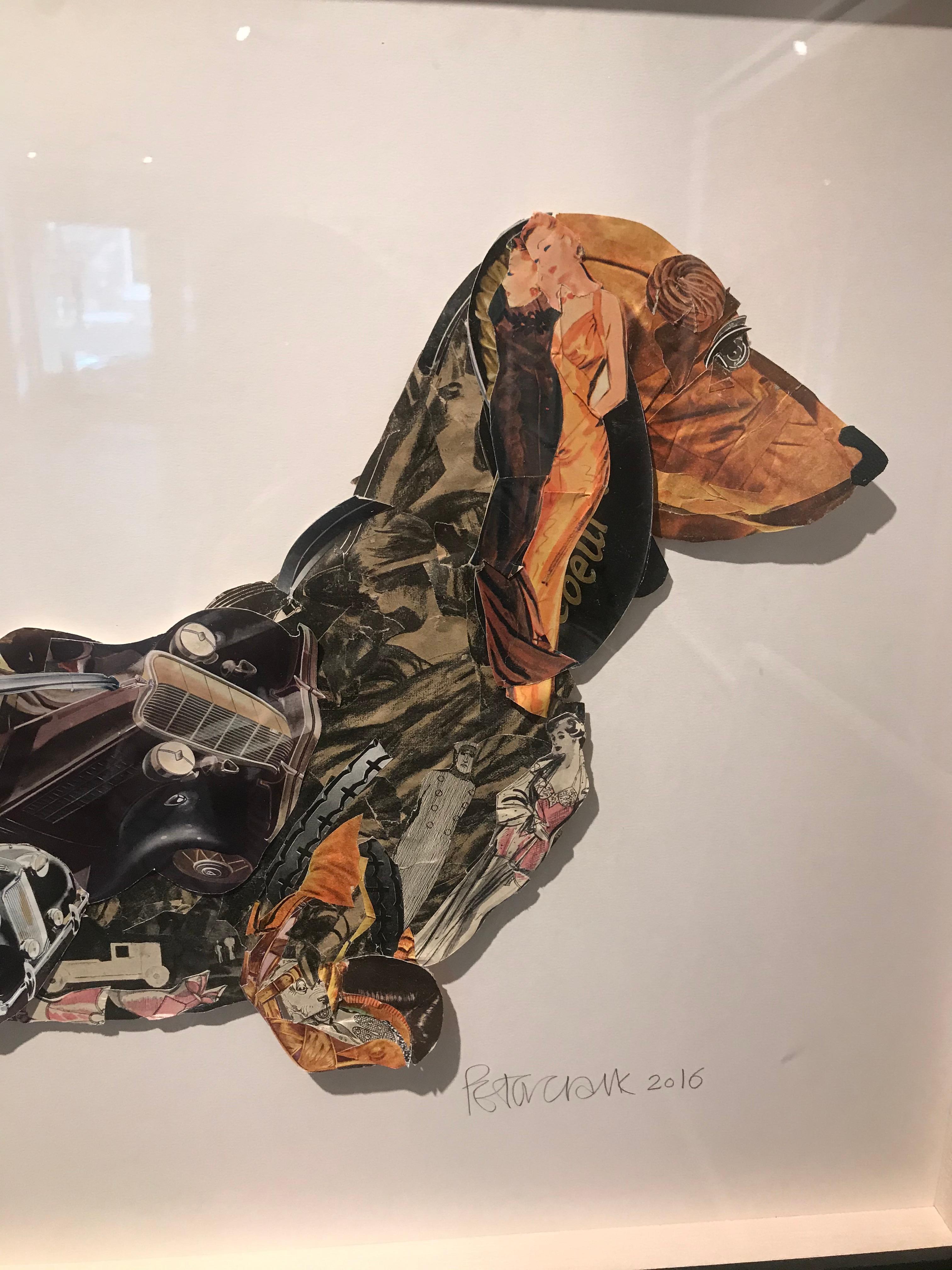 Dasch of Taste – Collage aus verschiedenen Medien von Peter Clark:: schwarz gerahmt 2