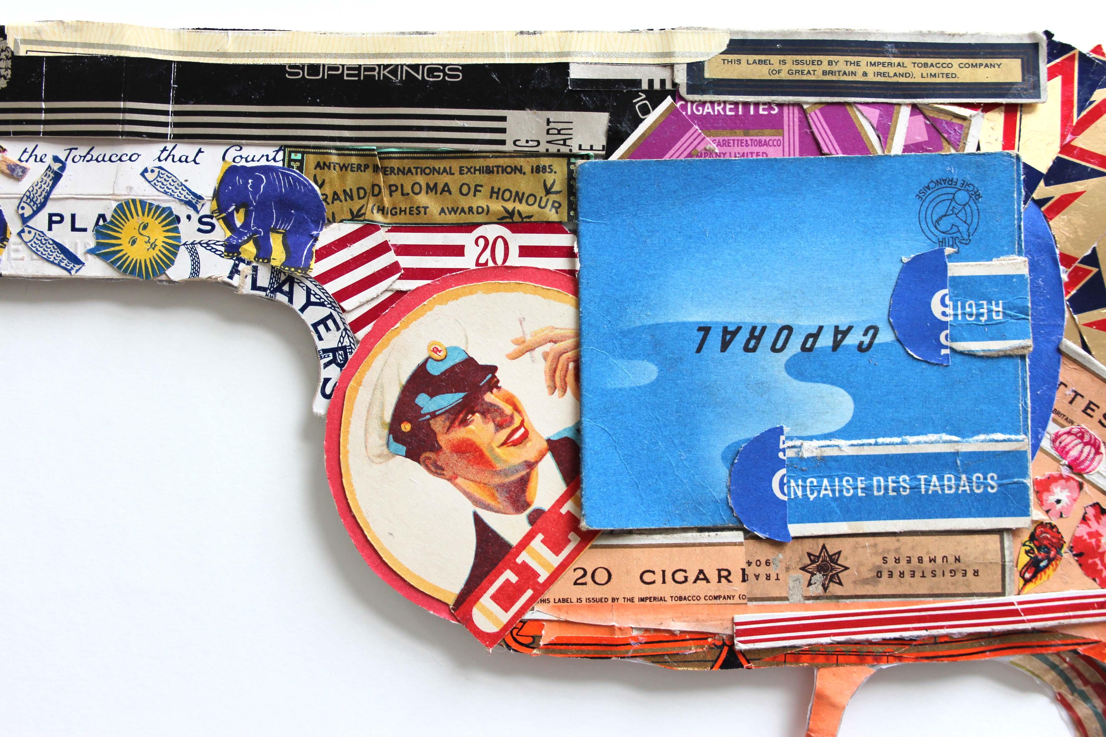 Smoking Gun VI- Collage von Peter Clark 2