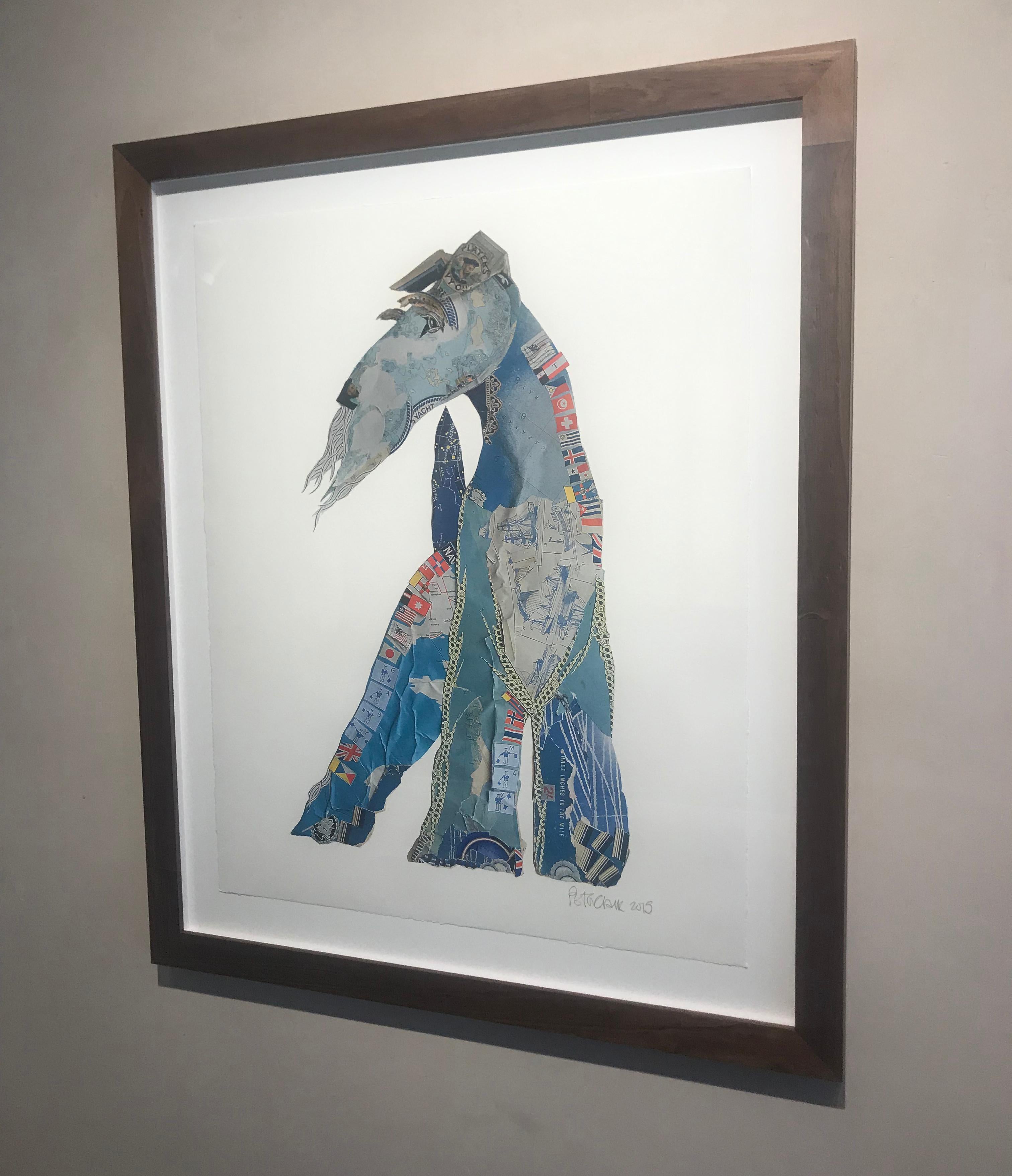 Sea Dog - Contemporary Print by Peter Clark