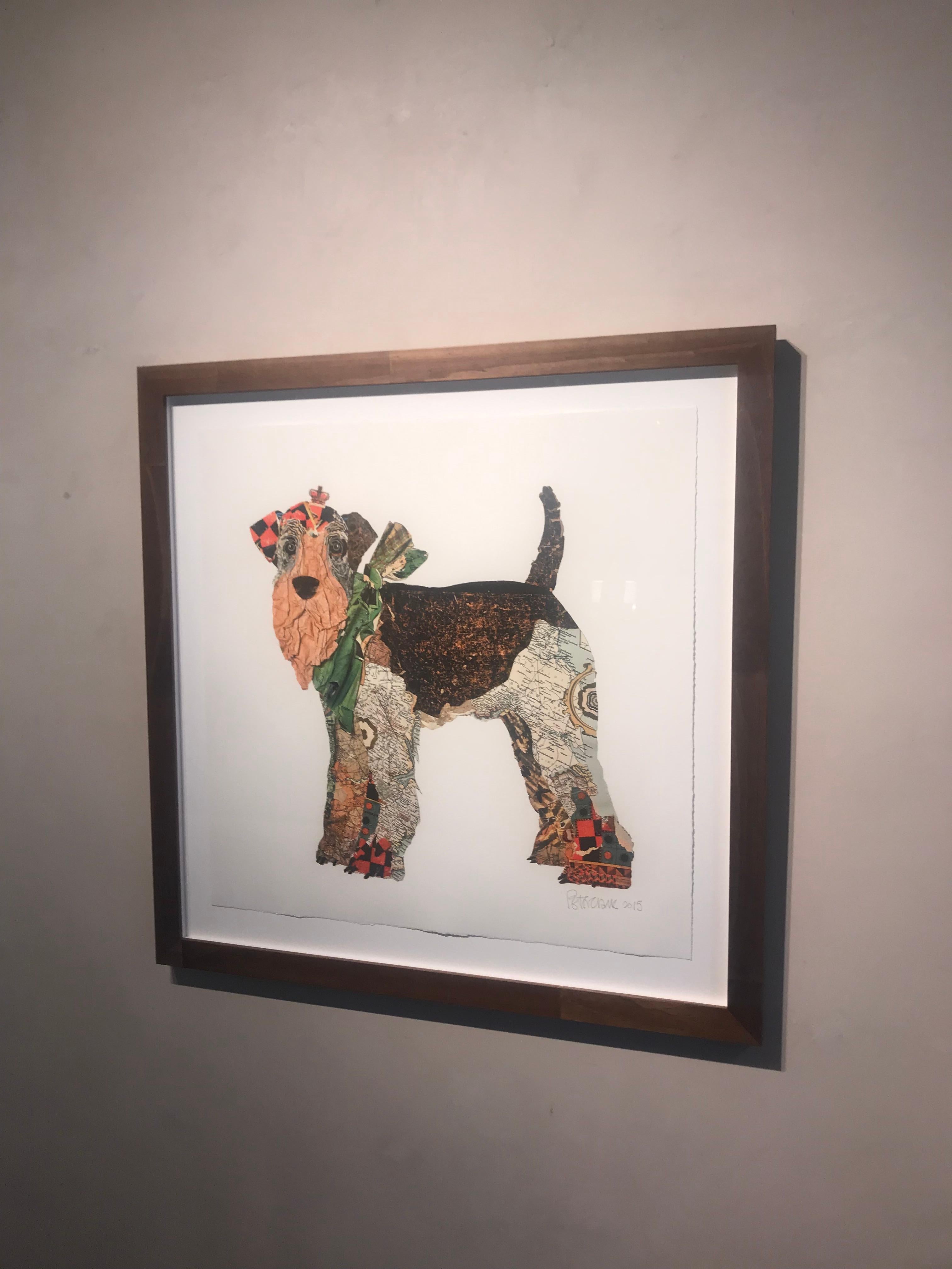 Terrier King - Print by Peter Clark