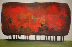 Big Red One, Painting, Acrylic on Canvas