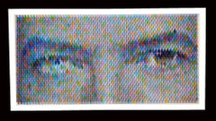 Échantillons de peinture Bowie Contemporary Pop Art intérieur figuratif en plexiglas non glacé