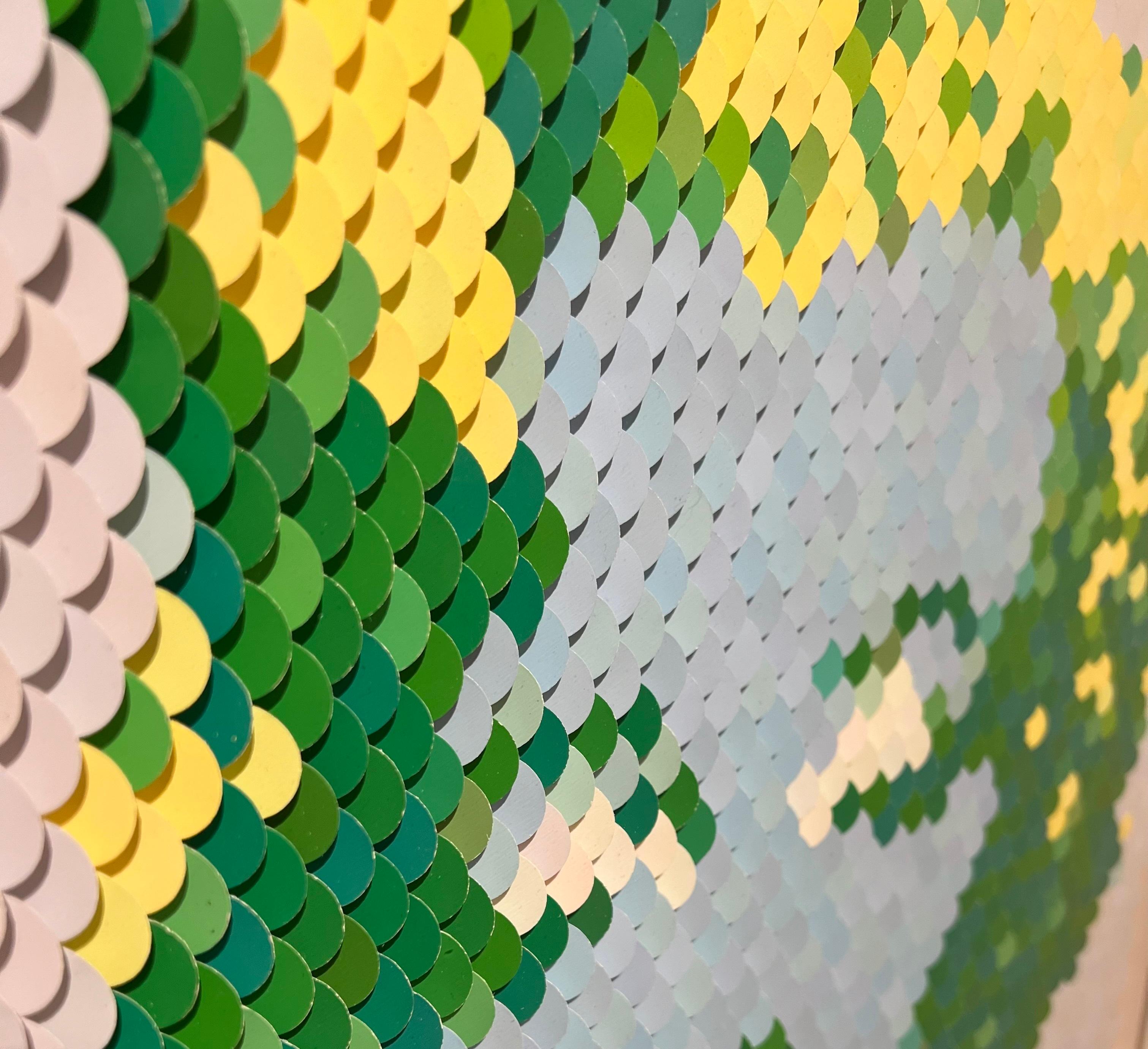 Peter Combe popart contemporary paint swatches museum quality Marilyn