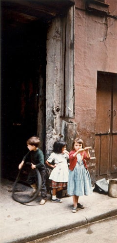 Vintage "Children Playing" Paris In Color  1956-61 by Peter Cornelius