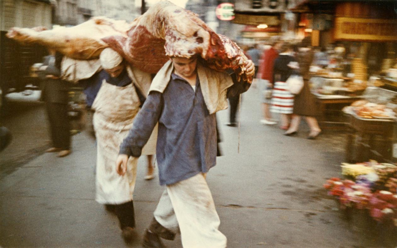 Parisi Butchers from the Paris In Colour Series 1956-61
By Peter Cornelius

large oversize 40 x 30 inches / 101 x 76 cm paper size
Printed 2022
Archival pigment print 

Framing and size options available - Please enquire




About:

Peter Cornelius