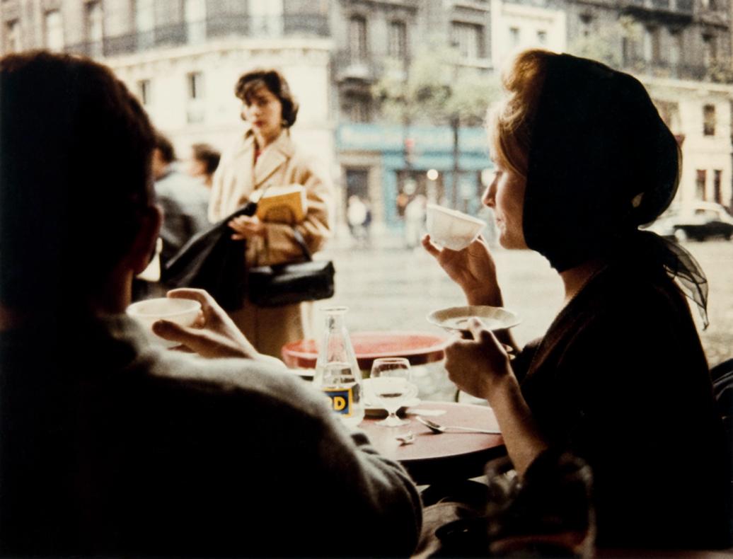 Paris Café from the Paris In Color Series 1956-61 by Peter Cornelius