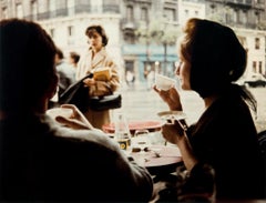 Vintage Paris Café from the Paris In Color Series 1956-61 by Peter Cornelius