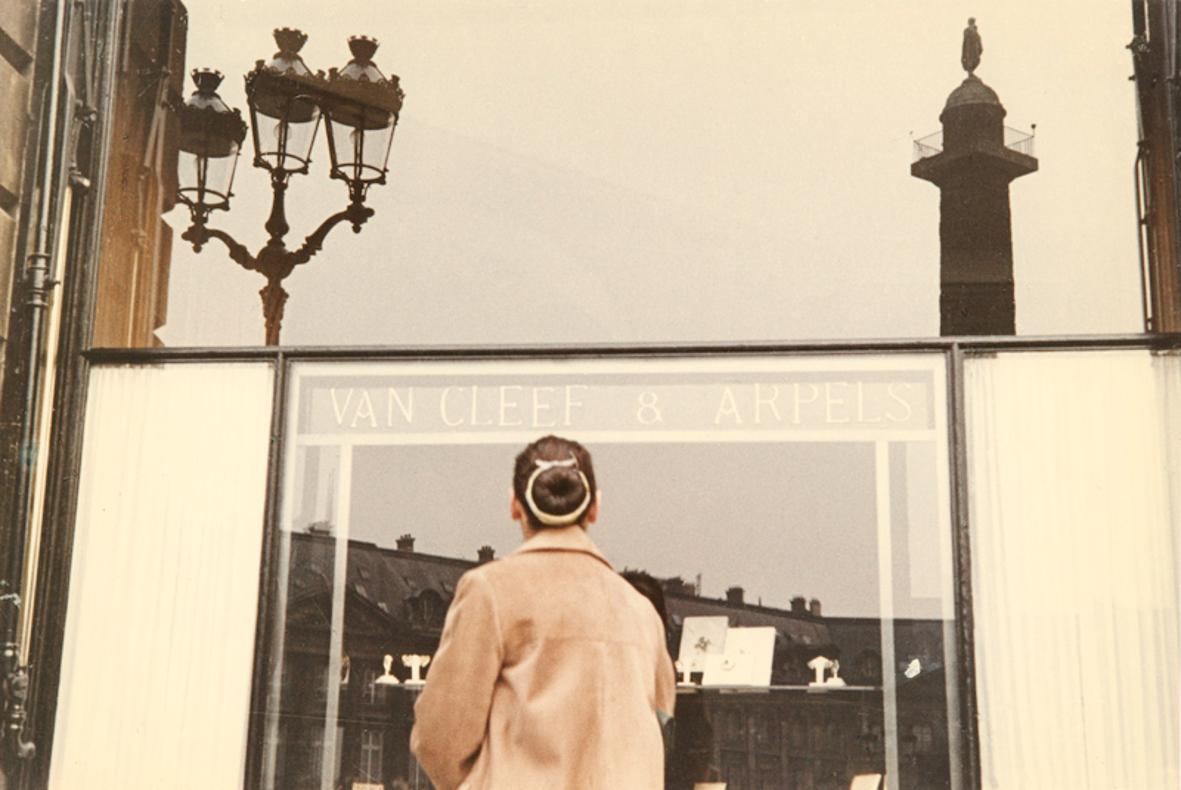 Pariser Fensterkauf aus Paris In Farbe 1956-61 von Peter Cornelius