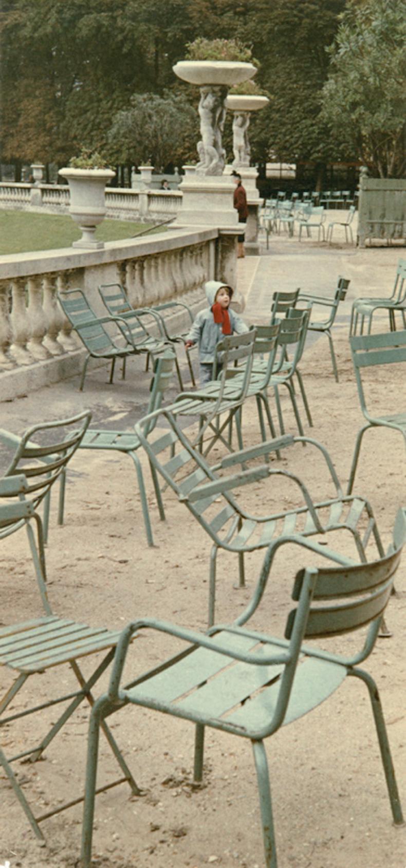 Pariser Park aus der Pariser Farbserie 1956-61 von Peter Cornelius