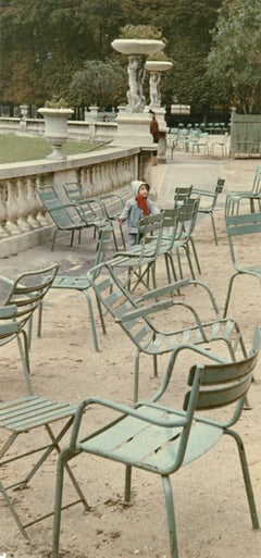 Parisian Park from the Paris In Color Series 1956-61 by Peter Cornelius
