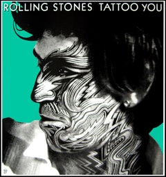 "Rolling Stones - Tattoo You (Keith Richards)" Original Vintage Music Poster