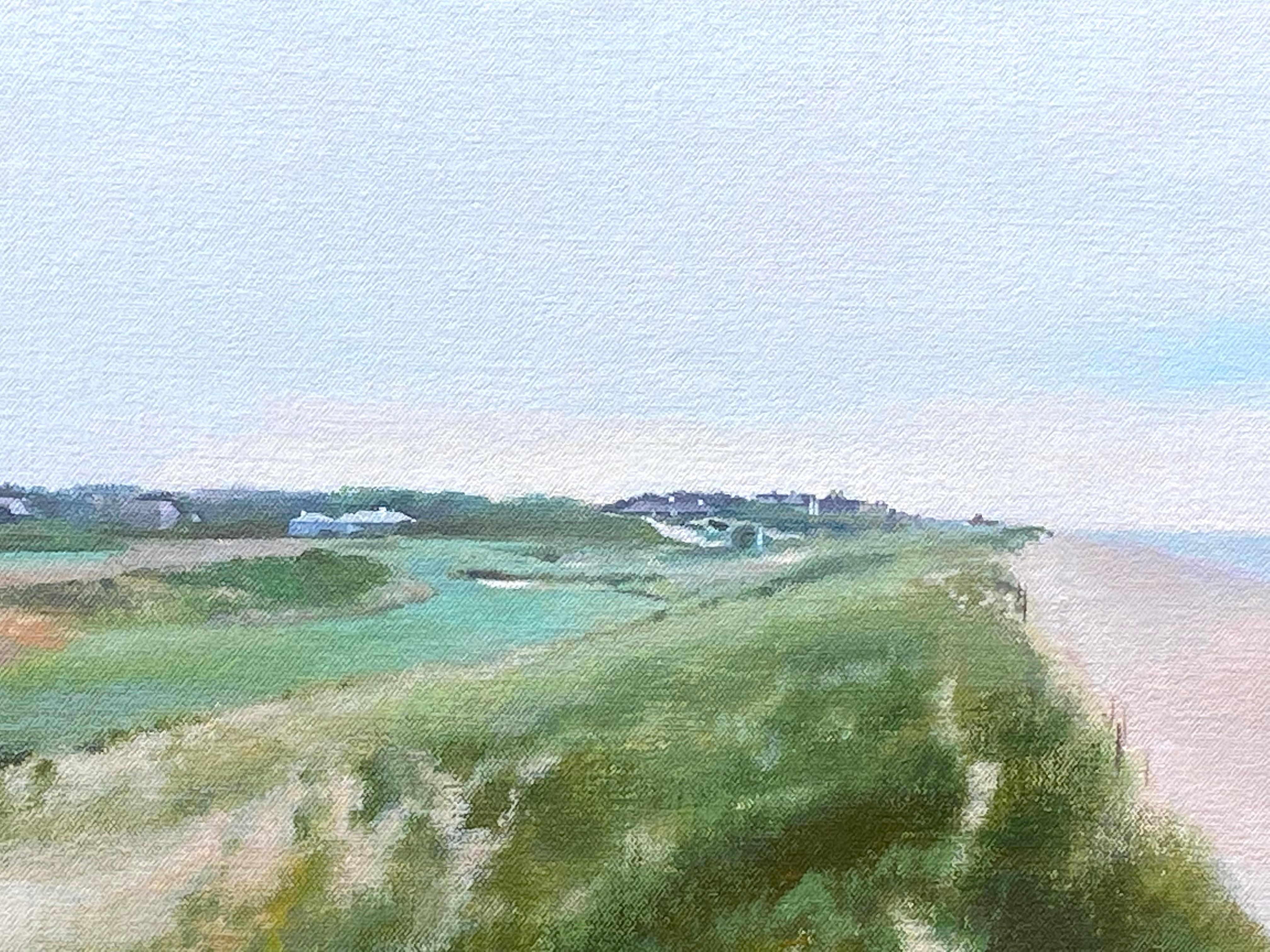 “Maidstone Club, East Hampton” - Painting by Peter D. Schnore