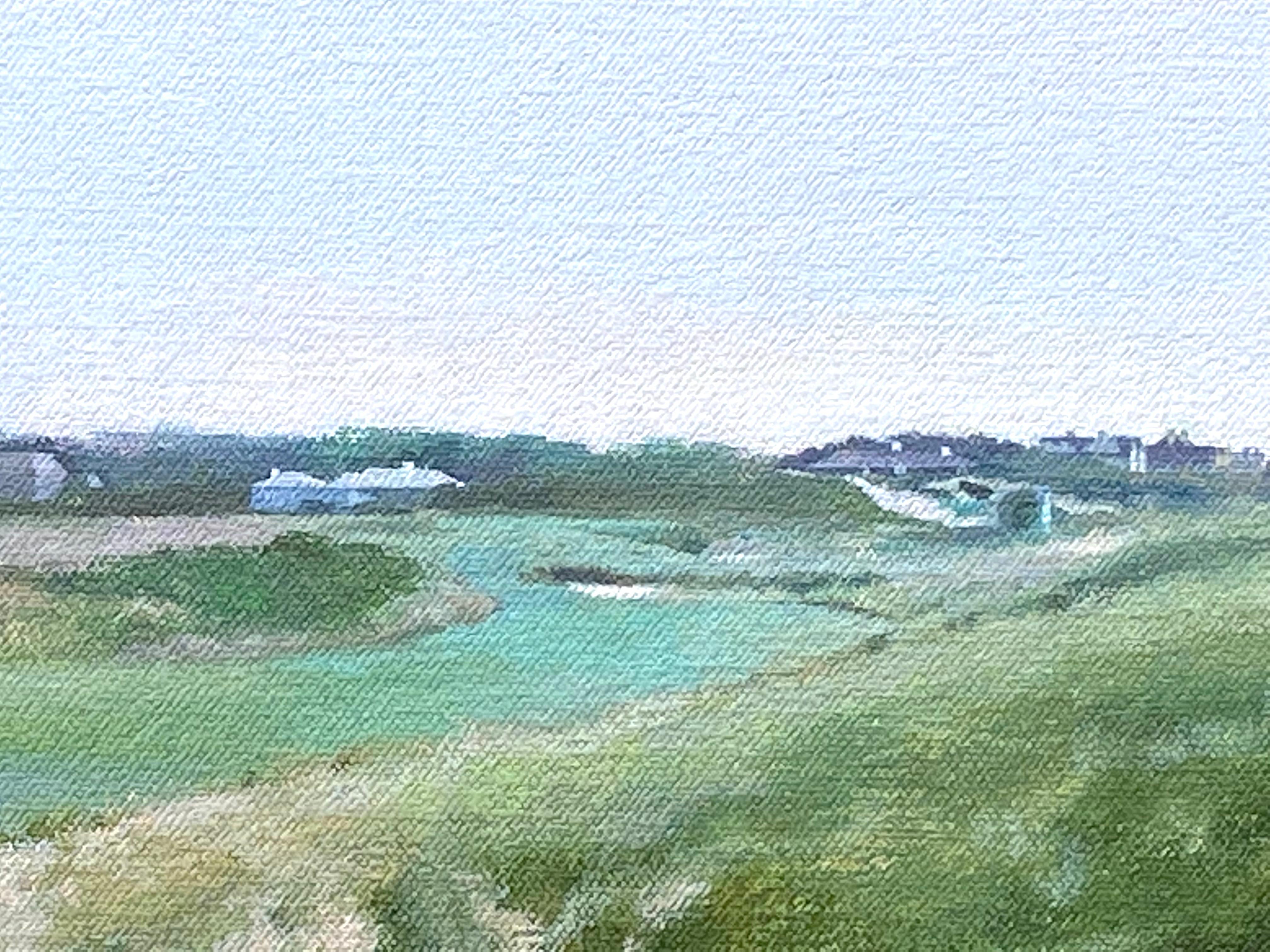 “Maidstone Club, East Hampton” - Contemporary Painting by Peter D. Schnore