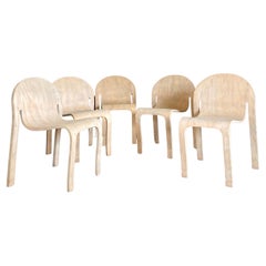 Peter Danko Bodyform, Set di 5 sedie impilabili Peter Danko Bodyform, Set di 5 sedie impilabili