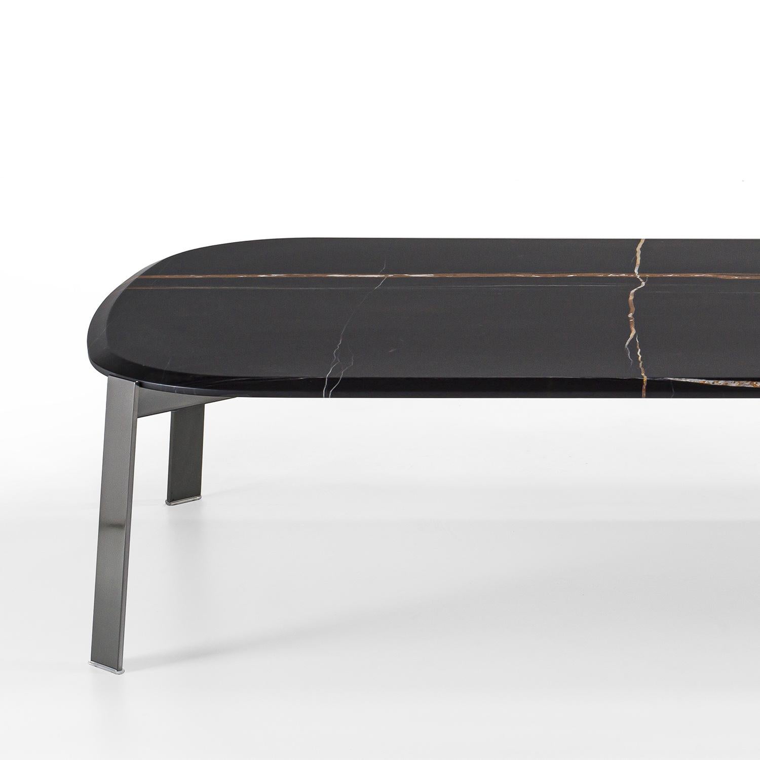 Hand-Crafted Peter Dark Coffee Table For Sale