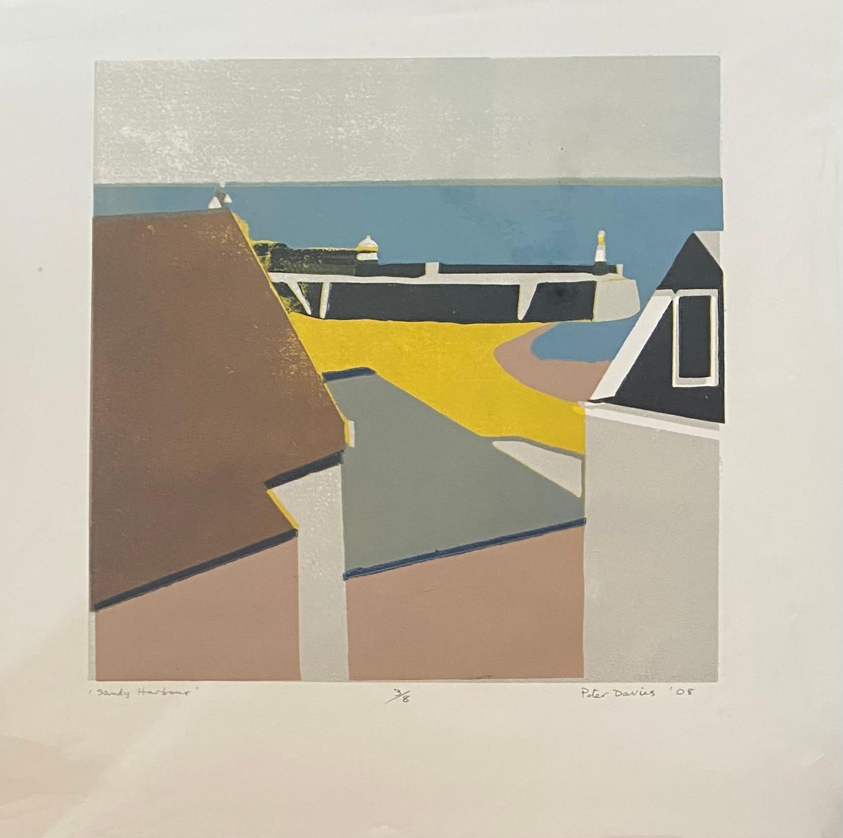 Peter Davies Print - ‘Sandy Harbour’