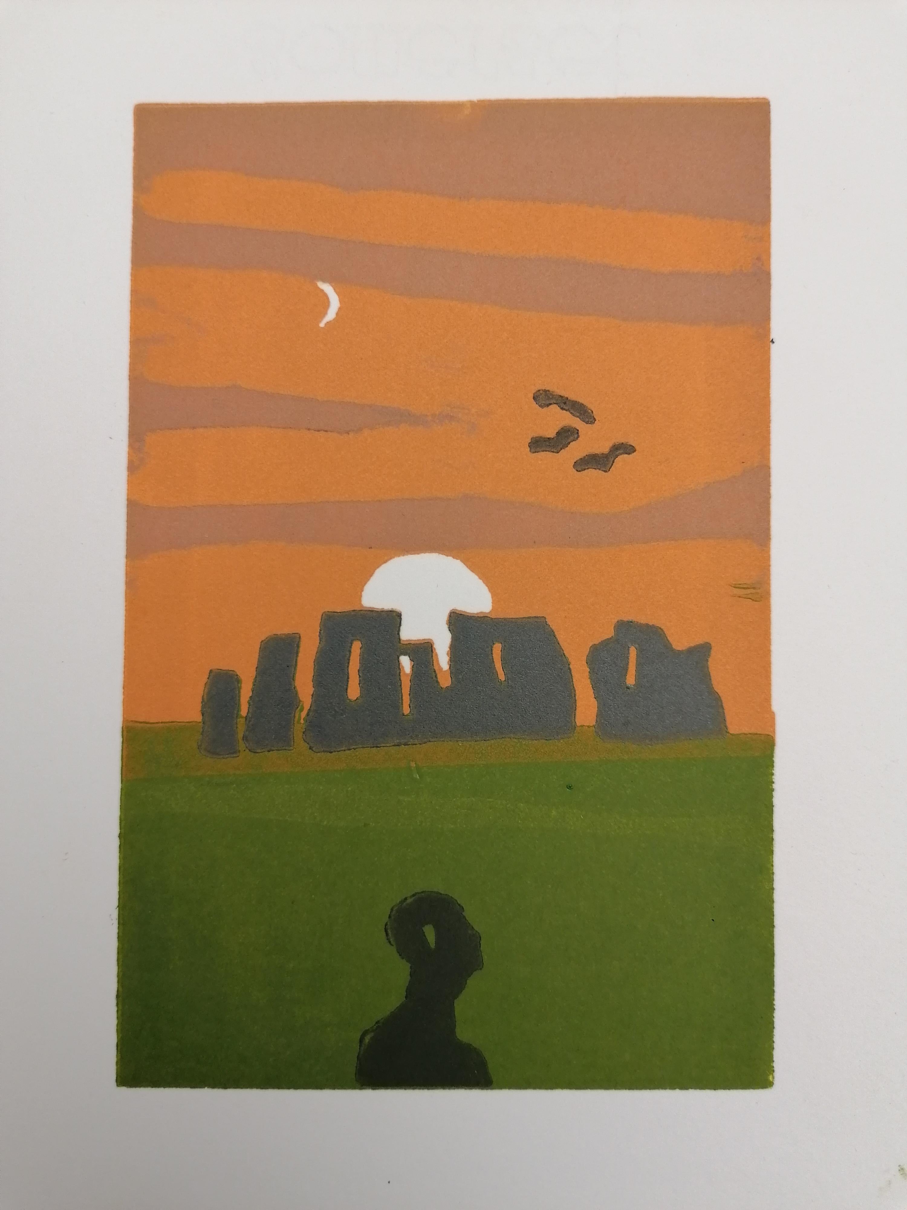 Peter Davies Print -  ‘Solstice Sun’