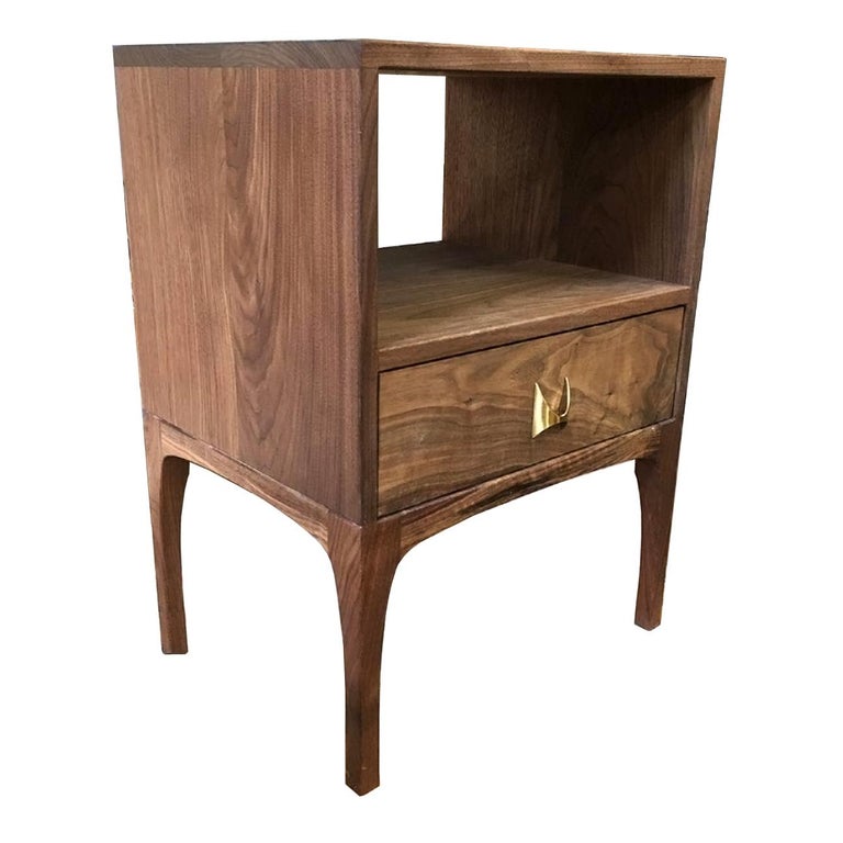 Peter Deeble Classic Modern Nightstand Set MidCentury Modern Solid