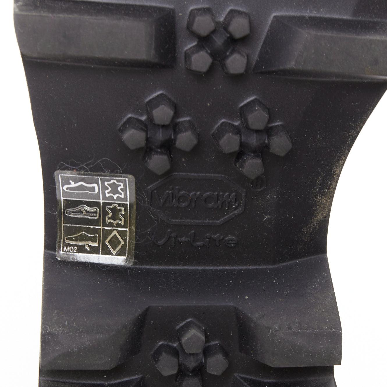 PETER DO Napa Moto tabaco marrón metal punta cuadrada botines EU38 en venta 2