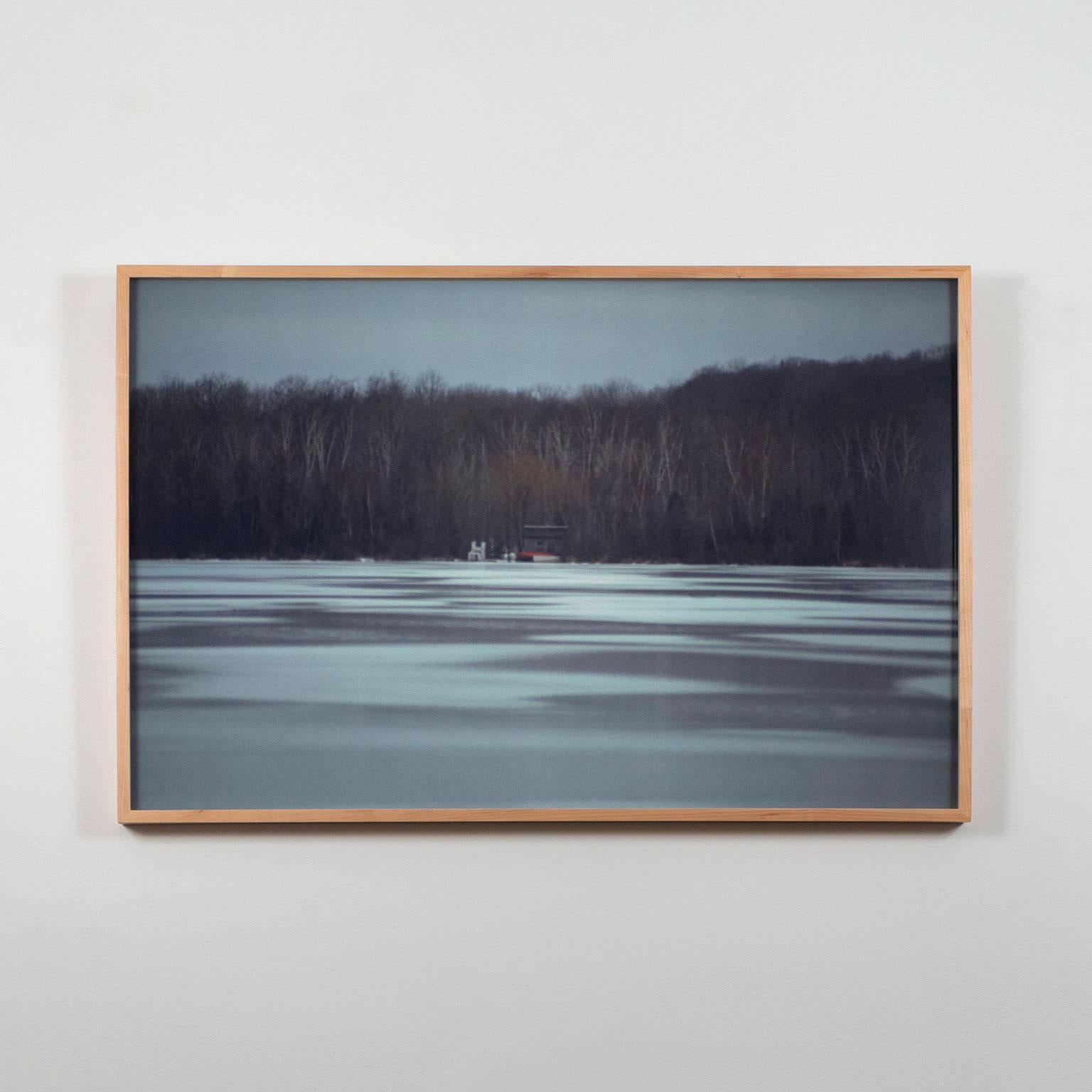 Peter Doig Landscape Photograph - Across the Lake