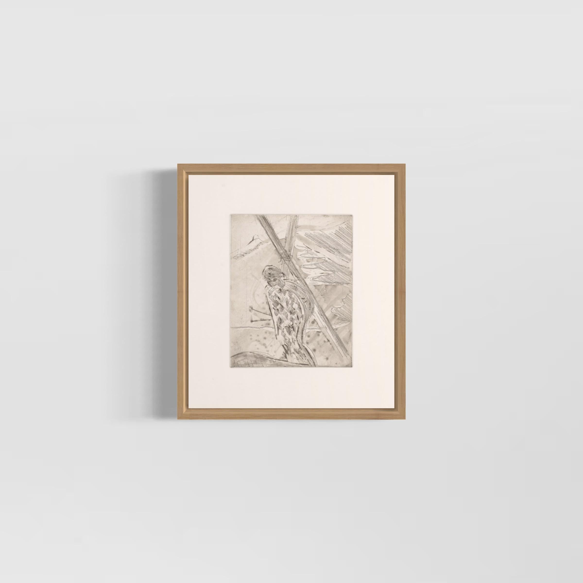 Alpinist, 2021, Contemporary, 21. Jahrhundert, Magischer Realismus – Print von Peter Doig