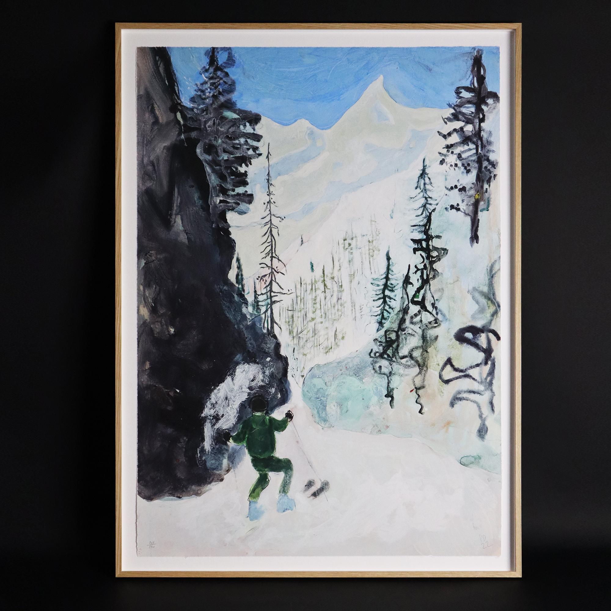 D1-1 Couloir 1, 2022, Peter Doig, Contemporary, 21st Century, Magic Realism 2