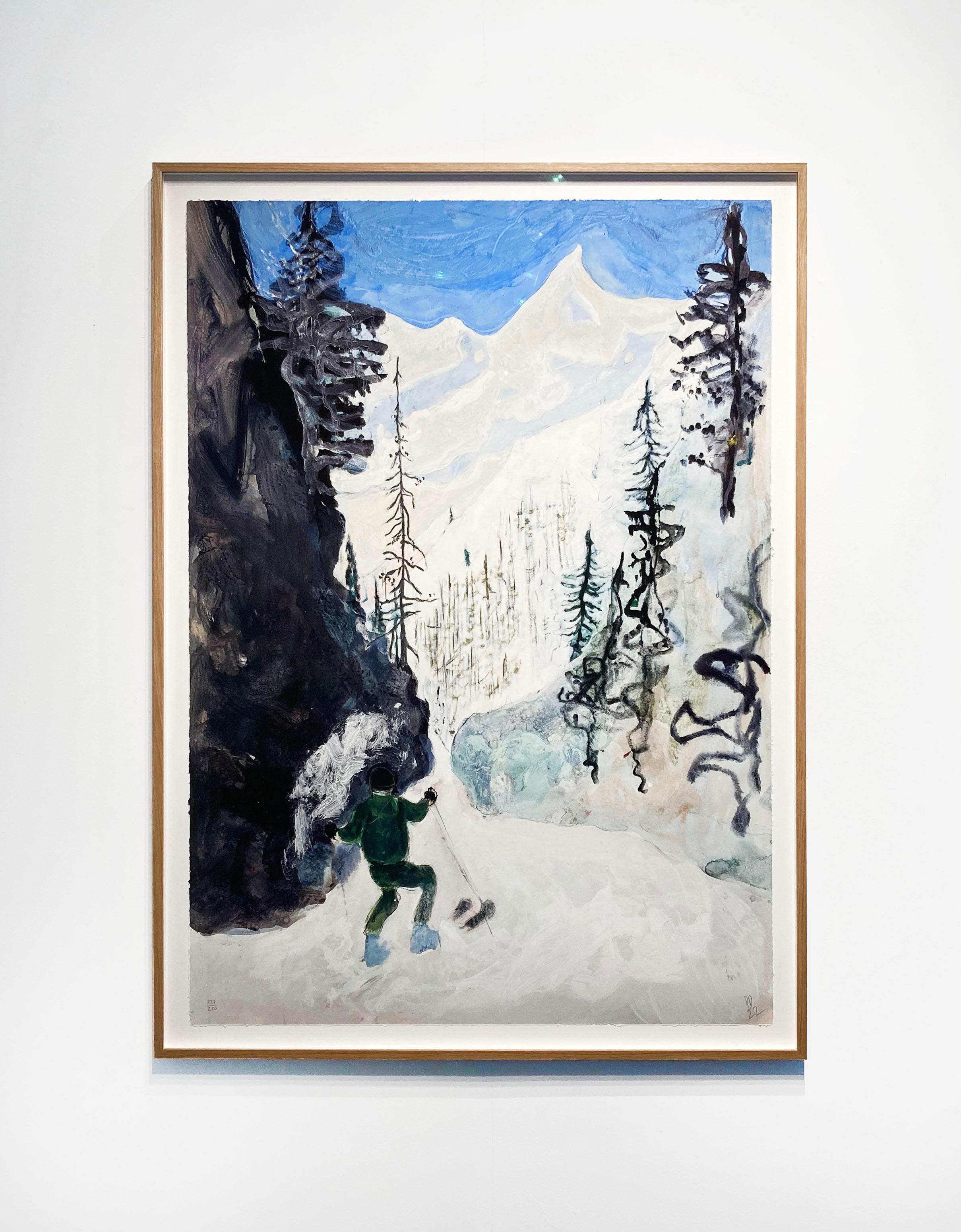 D1-1 Couloir 1 - Print by Peter Doig