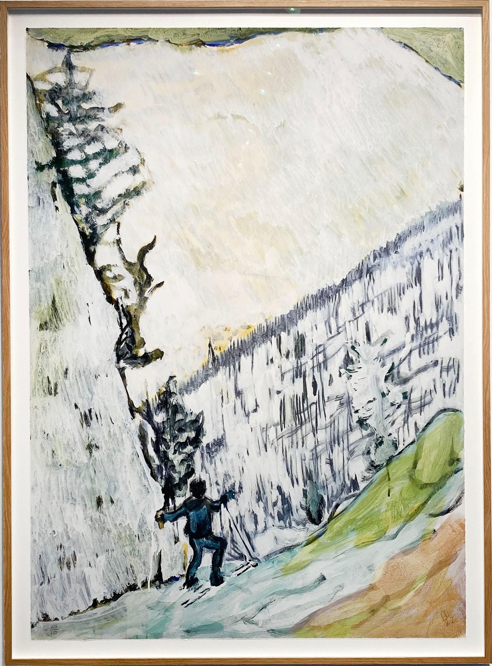 Peter Doig Figurative Print - D1-2 Couloir 2