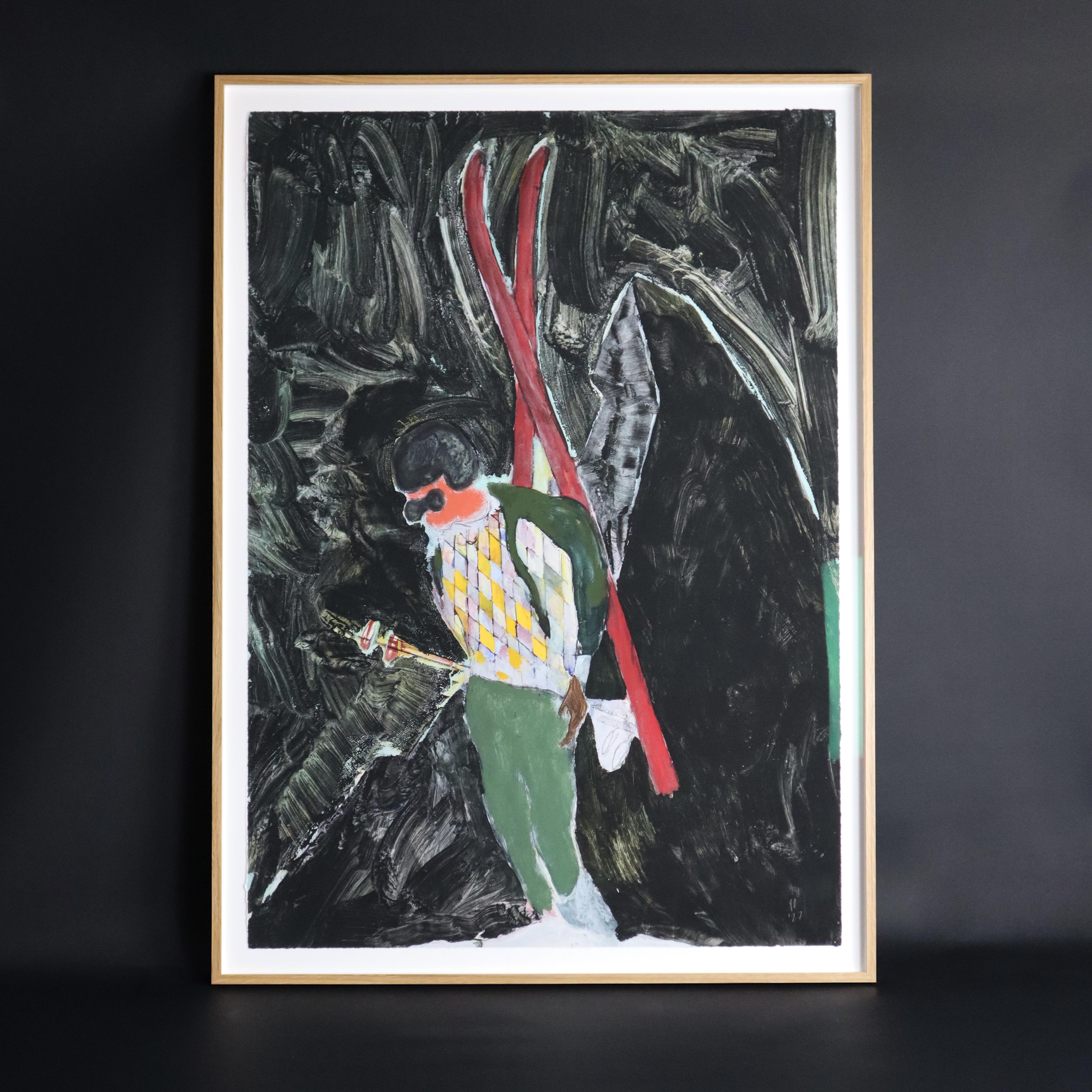D1-5 Alpinist Night, 2022, Doig, contemporain, 21e siècle, réalisme magique 4