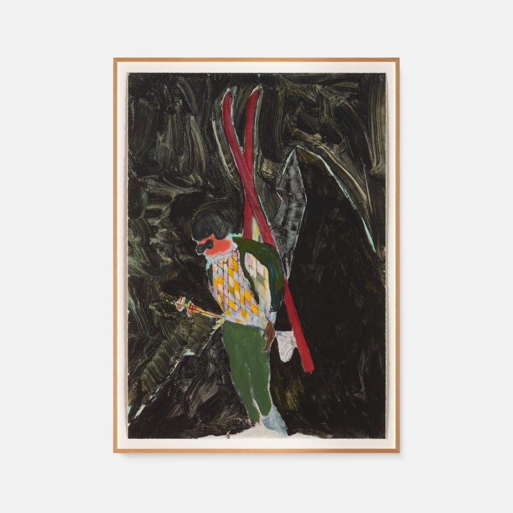 Peter Doig Figurative Print - D1-5 Alpinist Night (from Zermatt)