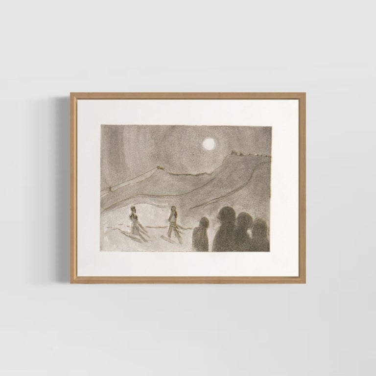 Peter Doig - Gornergrat Yellow Sky, 2021, Contemporary, 21st Century ...