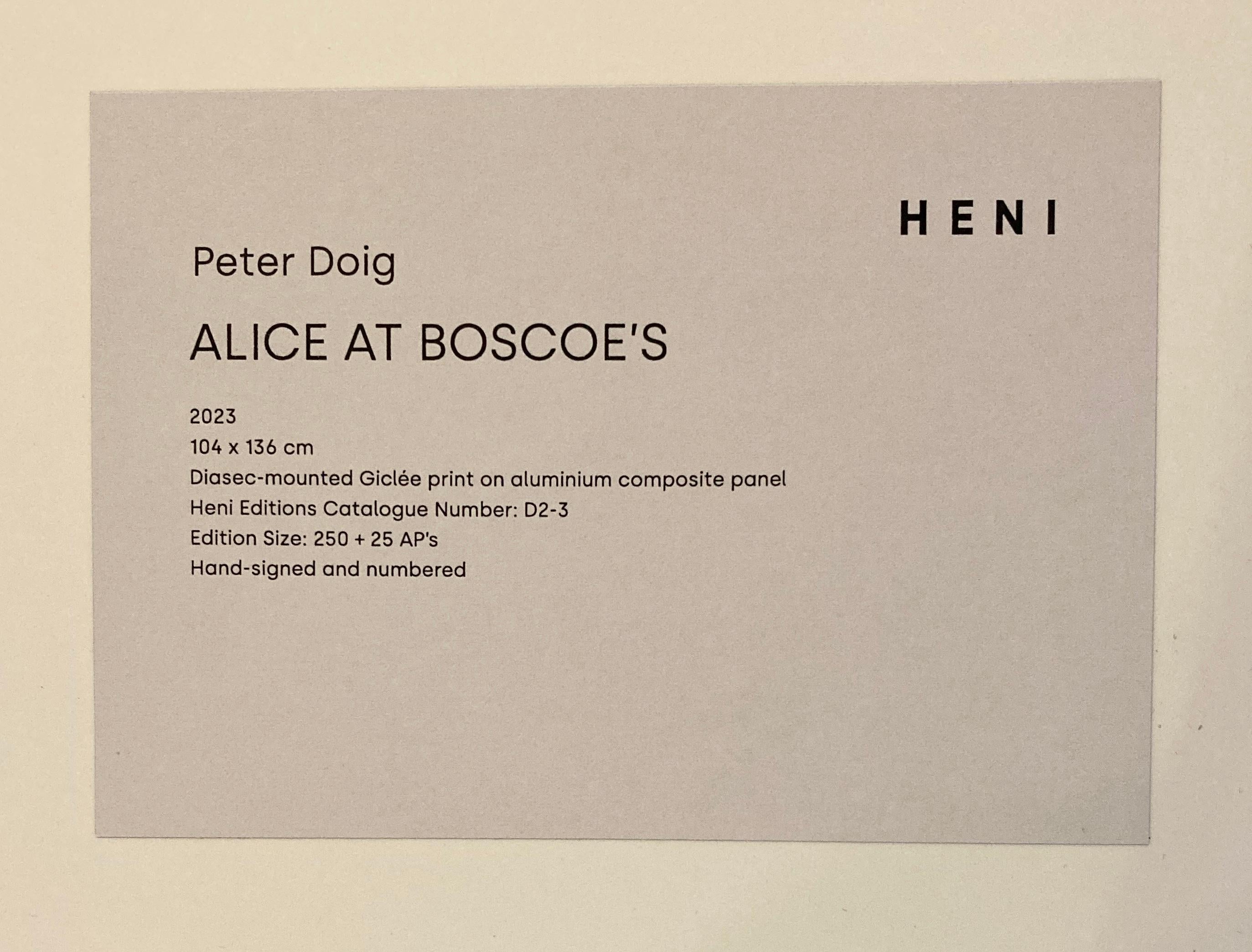 Peter Doig 'Alice at Boscoes', Limited Edition, Signed Print For Sale 1