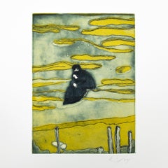 Peter Doig - Boathouse (from Black Palms), Etching, British Art, Signed Print